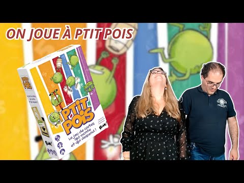 { Règles Et Partie } ON JOUE À PTIT POIS | Jeu De Société | Blam !