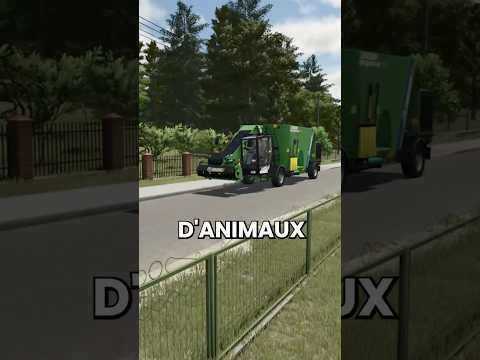 Les soins aux animaux deviennent vraiment sérieux.  #farmingsimulator25 #fs25
