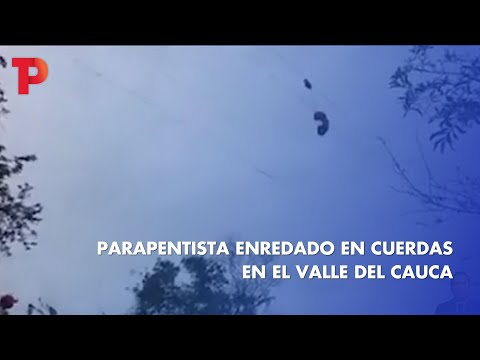 Parapentista enredado en cuerdas en el Valle | 11.03.23 | Telepacífico Noticias