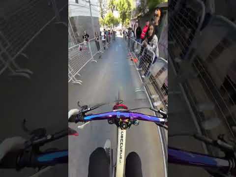 Lucas Borba's race run in Valparaíso.