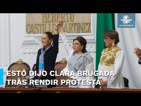 Clara Brugada afirma que junto a Sheinbaum construirán segundo piso de la transformación