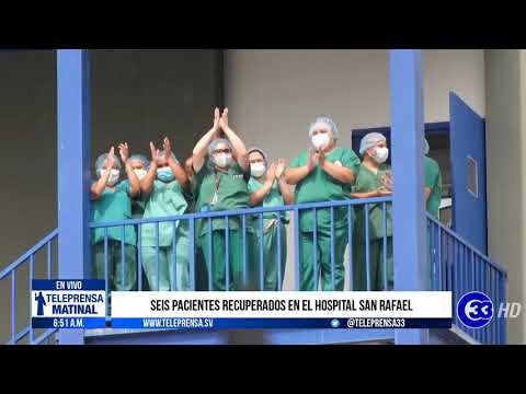 #Teleprensa33 | Seis pacientes recuperados en el hospital San Rafael
