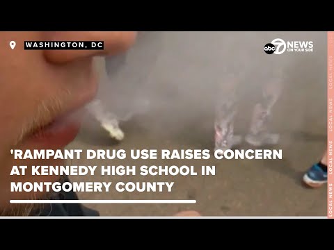 'Rampant' drug use raises concern at Kennedy High School in Montgomery
County
