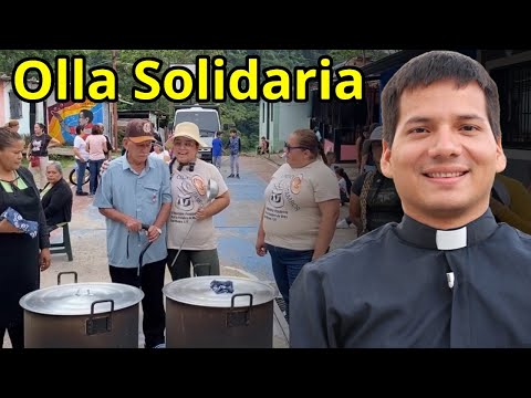 Olla Solidaria Venezuela  Padre Marcos Galvis y Padre Ricardo Prato