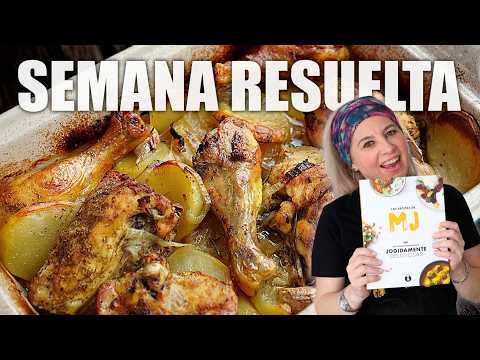 7 comidas FÁCILES y RÁPIDAS de hacer que te RESOLVERÁN toda la semana