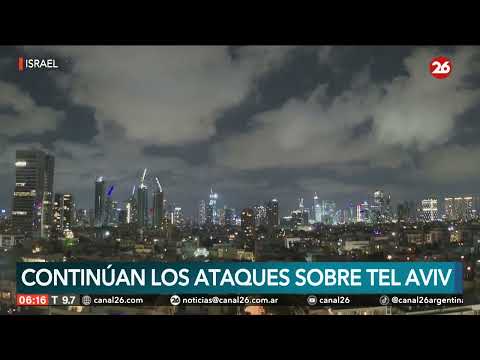 MEDIO ORIENTE | Continúan los ataques sobre Tel Aviv