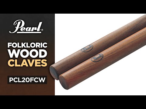 Pearl PCL20FCW Folkloric Wood Claves