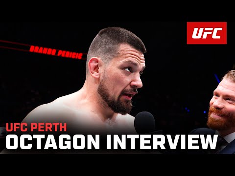 Brando Peričić Octagon Interview | UFC Perth