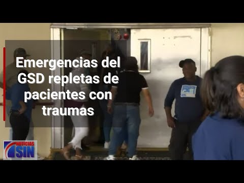 Emergencias del GSD repletas de pacientes con traumas