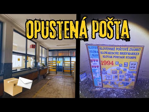 Opustená pošta plná TREZOROV a zaujímavých vecí! | URBEX