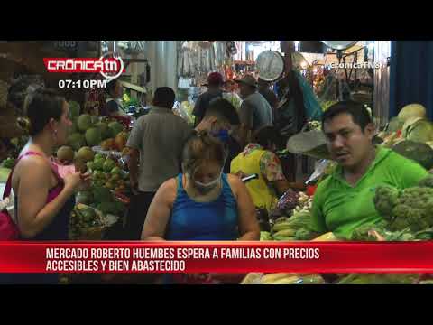 Mercado Roberto Huembes con precios accesibles y bien abastecido – Nicaragua