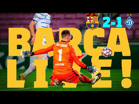 ⚽ BARÇA LIVE! | Barça 2-1 Dynamo Kyiv | Match Center