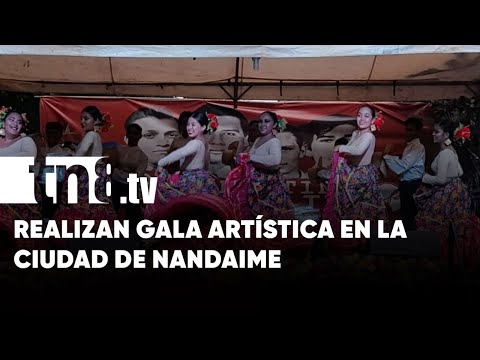 Grandiosa gala artística en honor a héroes y mártires de Nandaime - Nicaragua