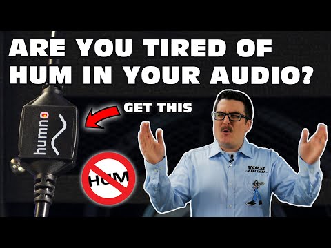 GET RID OF THAT PESKY HUM AND BUZZ IN YOUR AUDIO WITH THE HUMNO
