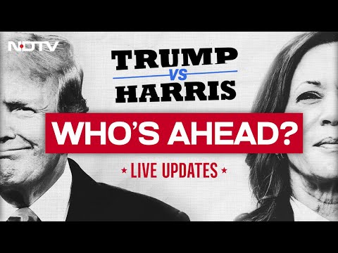 US Election 2024 LIVE | Donald Trump Vs Kamala Harris | US Presidential Elections 2024