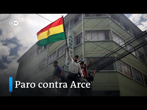 Protestas contra Luis Arce en Bolivia