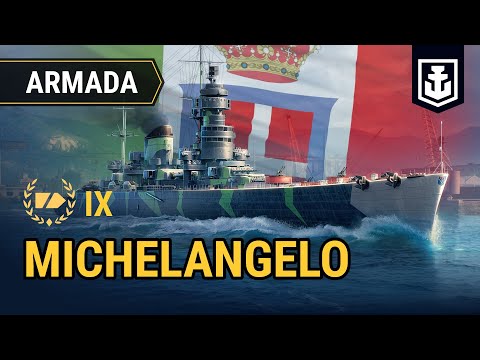 Armada: Michelangelo | A Captain's guide to playing the Italian Tier IX cruiser