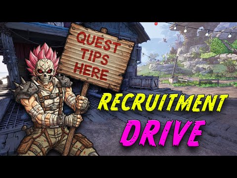 Borderlands 4 - RECRUITMENT DRIVE Mission Guide | Full BL4 Walkthrough & Loot