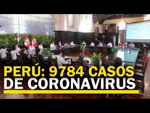Perú: 9784 casos positivos de COVID-19