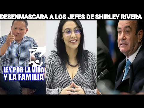 ARMANDO CASTILLO DESENMASCARA A LOS JEFES DE SHIRLEY RIVERA SIENDO GIAMMATTEI UNO DE ELLOS GUATEMALA