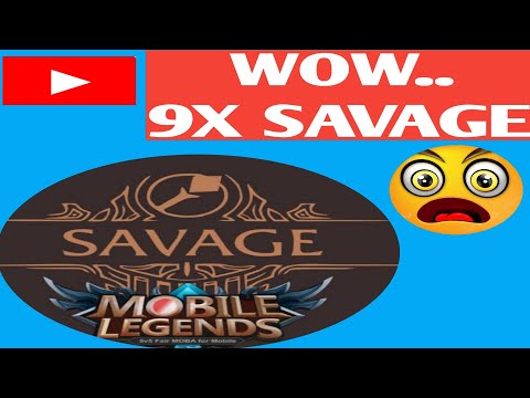 9X  SAVAGE DALAM 1 GAMES..!! AKUN BARU..!! #subcribe #mobilelegends #medanviral