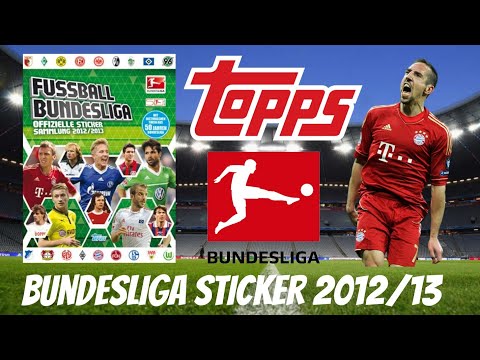 50 Jahre Bundesliga🥰| Topps Bundesliga Sticker 2012/13 100% Stickeralbumupdate!🔥