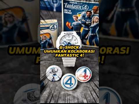 G-Shock Kolaborasi dengan Fantastic Four! Jadi Seperti Apa Ya?