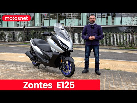 ? Zontes E125 2024 / Revolución entre los scooter 125 / Primera prueba / Review 4K / motos.net