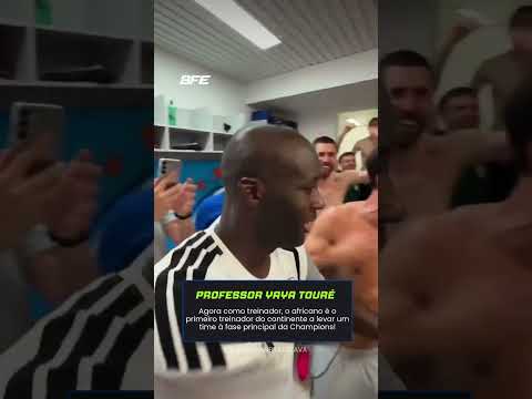 Slogan Bratislava do <strong>professor</strong> Yaya Toure na Champions! #yayatoure #championsleague #ligadoscampeoes