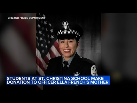 Students offer donation in honor of fallen Chicago Police Officer Ella French