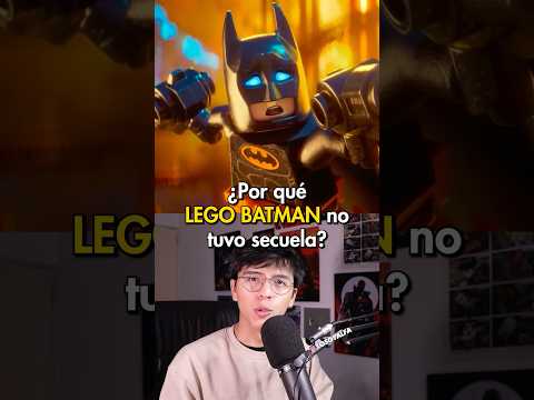 ¿Por qué Lego Batman no tuvo secuela? #shorts
