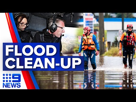 Massive clean-up underway as government expands disaster payments | 9 News Australia