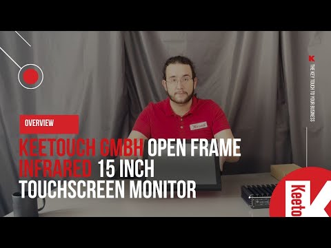 Overview: Keetouch GmbH Open Frame Infrared 15inch Touchscreen Monitor