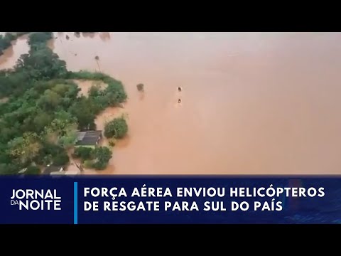 Chuvas no Sul deixam cinco mortos e 18 desaparecidos