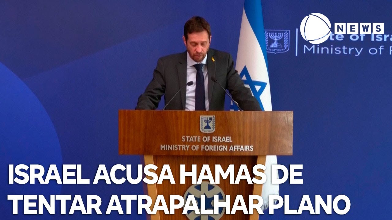 Israel acusa Hamas de tentar atrapalhar plano dos EUA  TV Online Israel acusa Hamas de tentar atrapalhar plano dos EUA