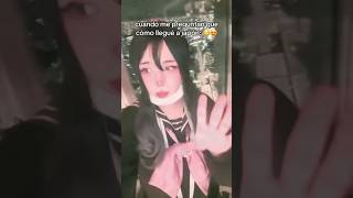 Llegué a japón con el azulito 😳🩵 #femboy #trans #cosplay #japanese #ja