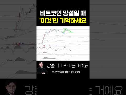 비트코인이 떨어질 때마다 흔들린다면 꼭 보세요! 지금 겁먹으면 안 되는 이유 | 김민형 전문가