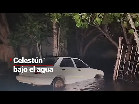 DESASTRE EN CELESTÚN | Son miles los afectados por las inundaciones del huracán Milton