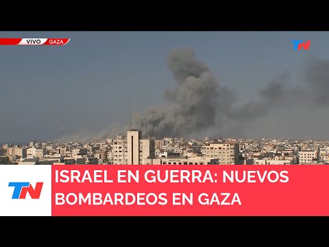 ISRAEL EN GUERRA I  Nuevos bombardeos en la Franja de Gaza