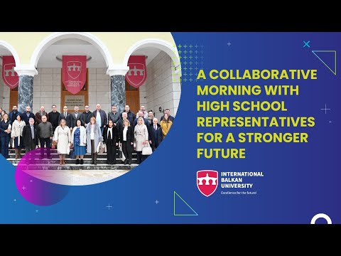 IBU Hosts Breakfast Meeting with High School Representatives to Strengthen Educational Cooperation