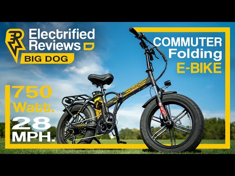 Green Bike Big Dog Extreme review: ,999 COMFY FOLDING ELECTRIC BIKE!!