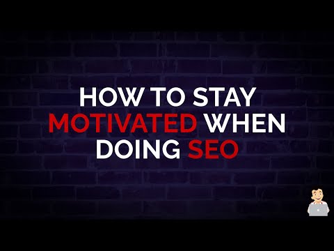 How to Stay Motivated When Doing SEO #shorts