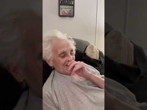 Ayla sent a fish joke for Great Grandma 🐠 😁😂❤️ #grandma #funny