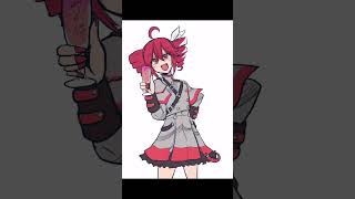 重音テトはこんなパーティ二人で抜け出せるのか描いてみた　#重音テト #重音テトsv #タイムラプス
