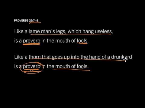 Proverbs 26:4—5 // Four Ways to Become Wise