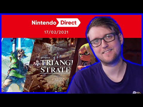 Project Triangle un FF Tactics ? SkywardSword HD🔥🔥 Splatoon 3 ! Le Nintendo Direct !