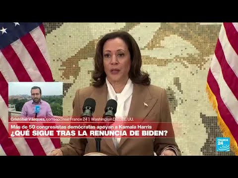 Informe desde Washington: gobernadores demócratas respaldan candidatura de Kamala Harris