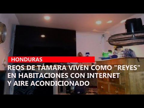 Reos de Támara viven como Reyes en habitaciones con Internet y aire acondicionado