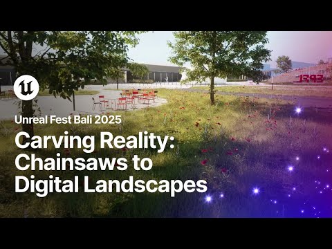 Carving Reality: From Chainsaws to Digital Landscapes | Unreal Fest Bali 2025