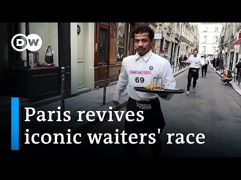 Race puts Paris waiters through their paces | DW News